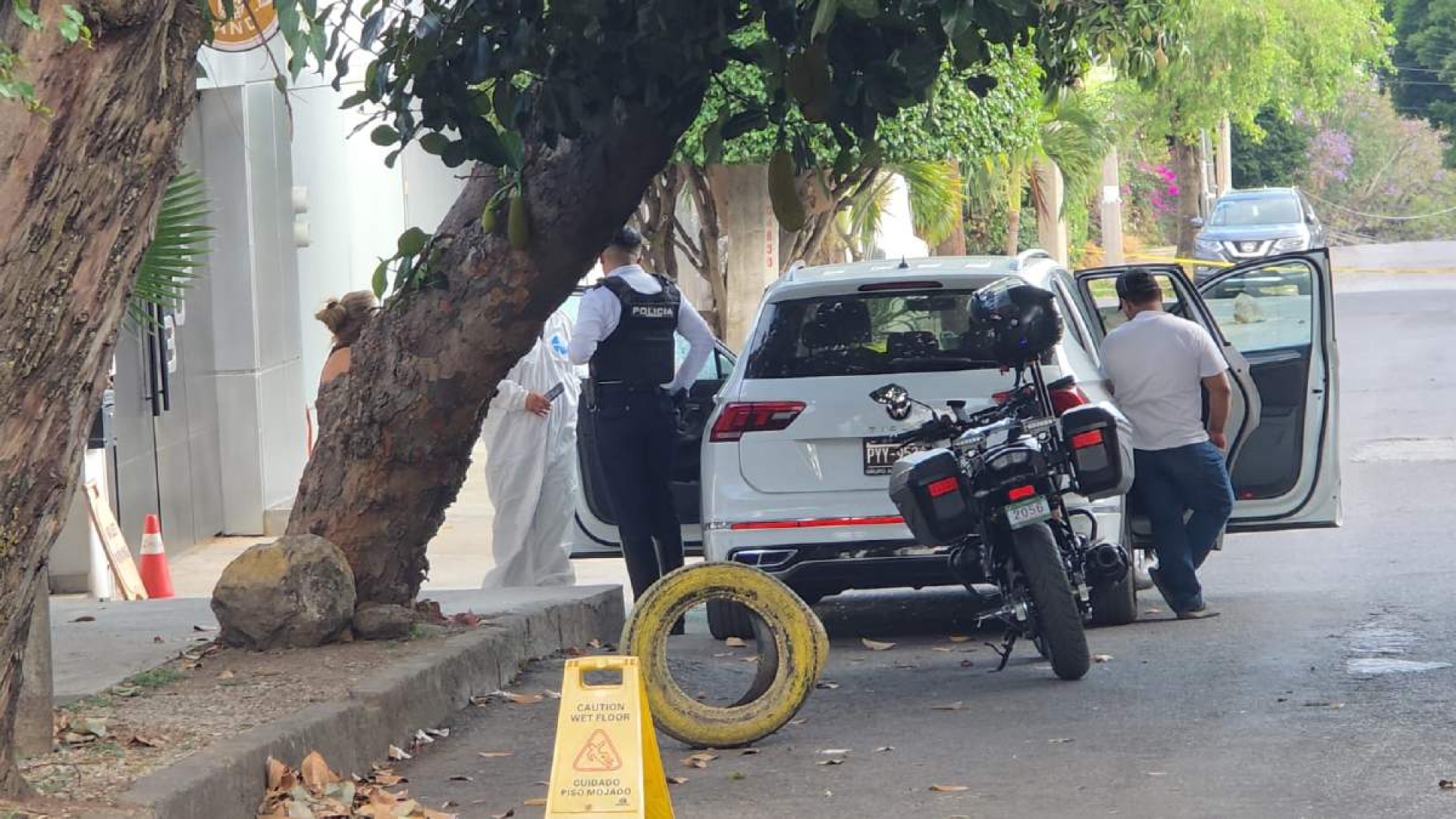 Resultó herido durante un asalto