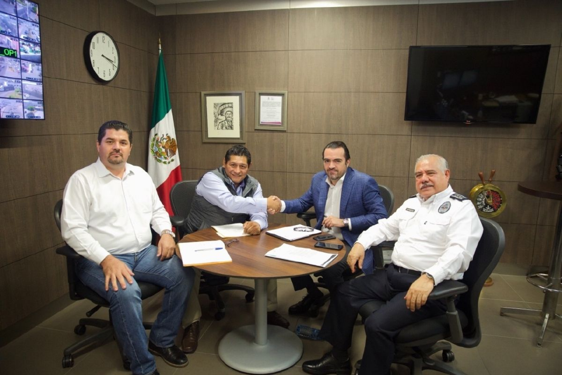Acuerdan trabajo coordinado a favor de seguridad