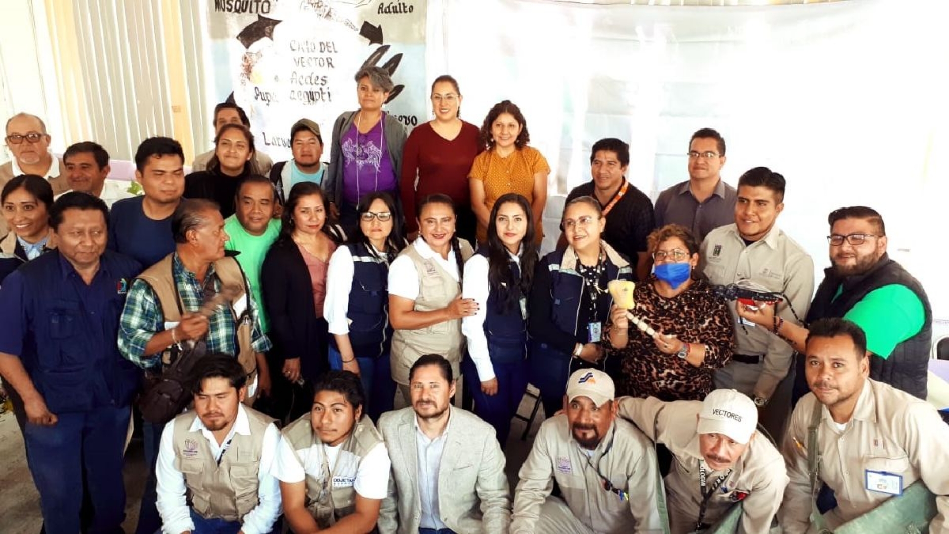 Capacitan a reporteros en prevención del dengue