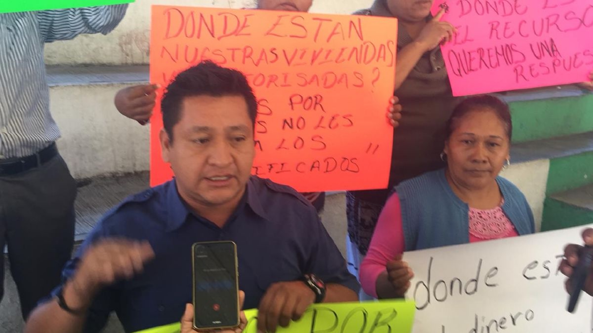 Protestan damnificados de Ayala por no recibir apoyo para reconstruir sus viviendas