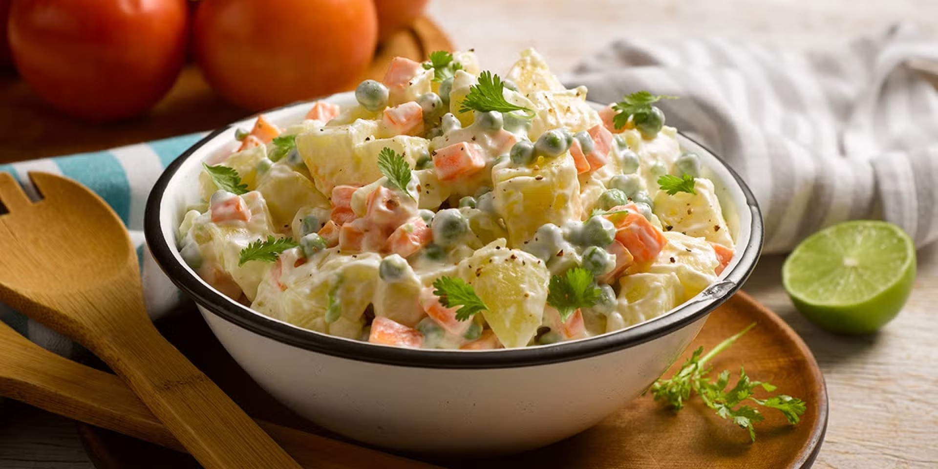 Ensalada rusa con pollo para Semana Santa: fácil y deliciosa