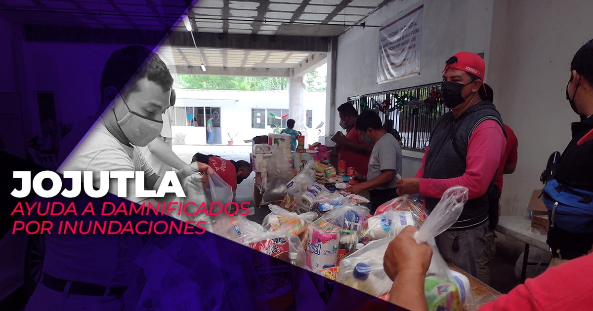 Envía Jojutla ayuda a familias damnificadas de la región oriente