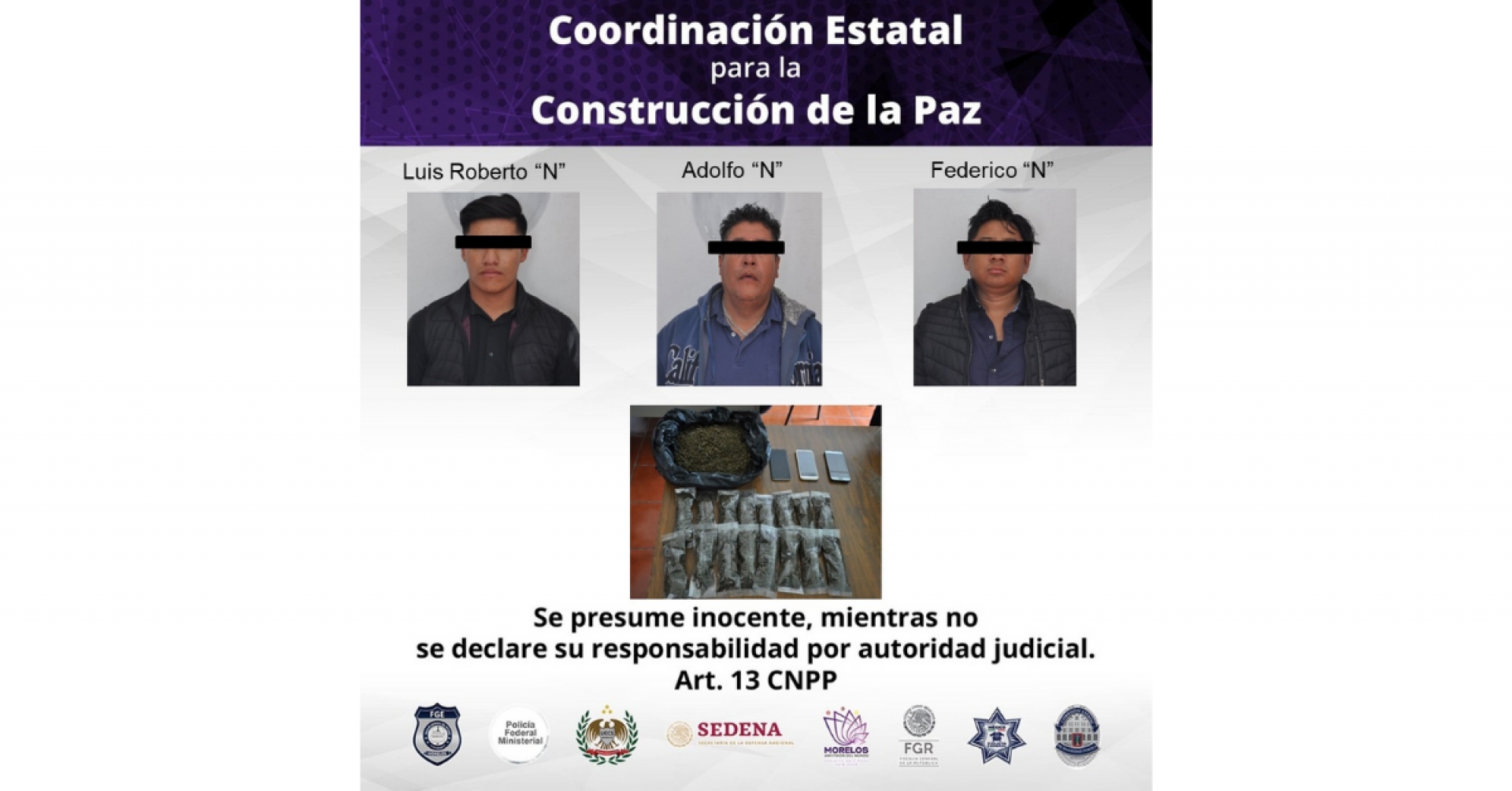 Los encarcelaron en Yautepec