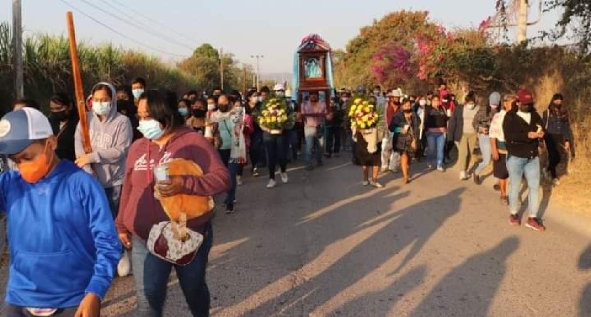 Inicia celebración de la virgen de la Candelaria en Coatetelco