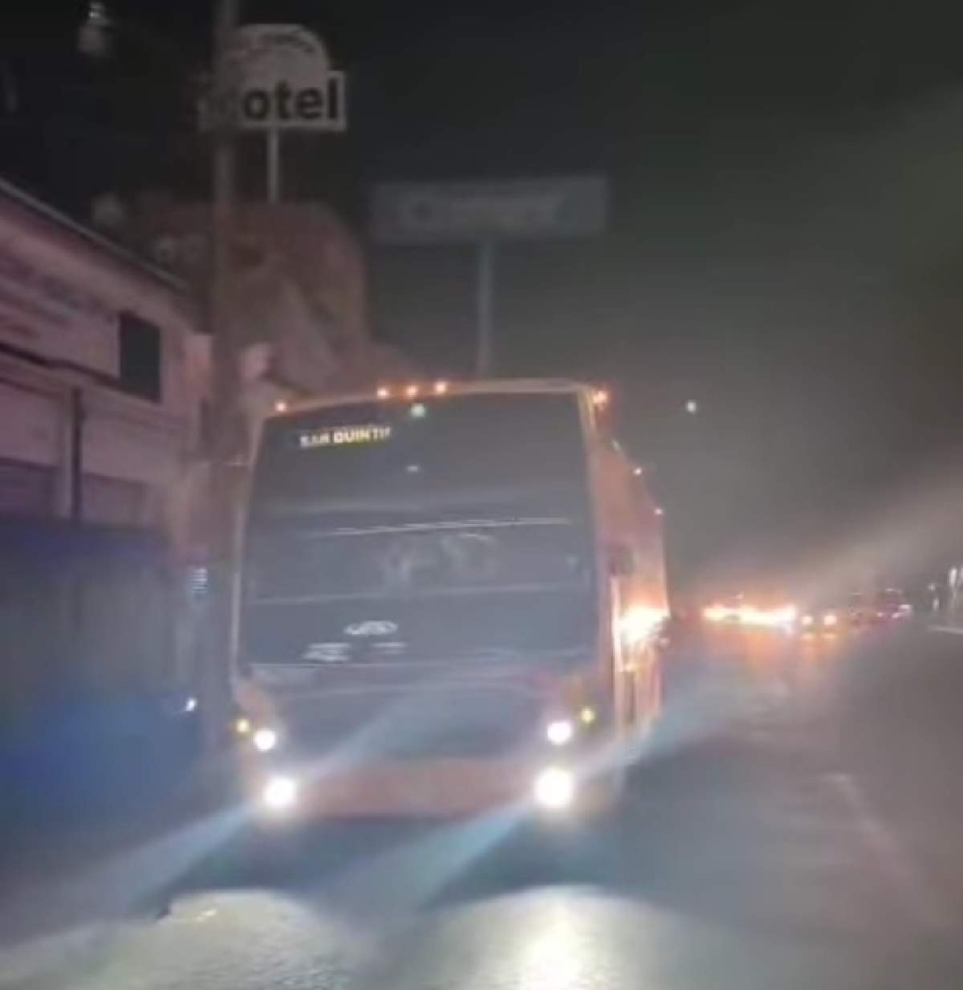 Chofer de autobús llegó herido a Tetelcingo a pedir ayuda