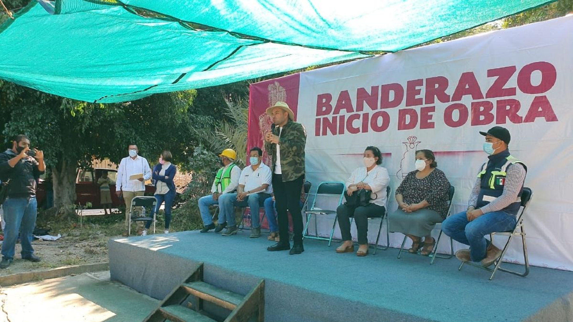 Inicia construcción de puente en colonia de Yautepec