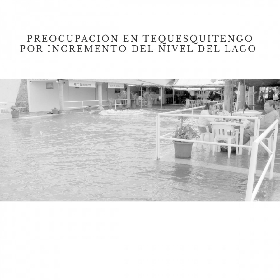 Preocupación en Tequesquitengo por incremento del nivel del lago
