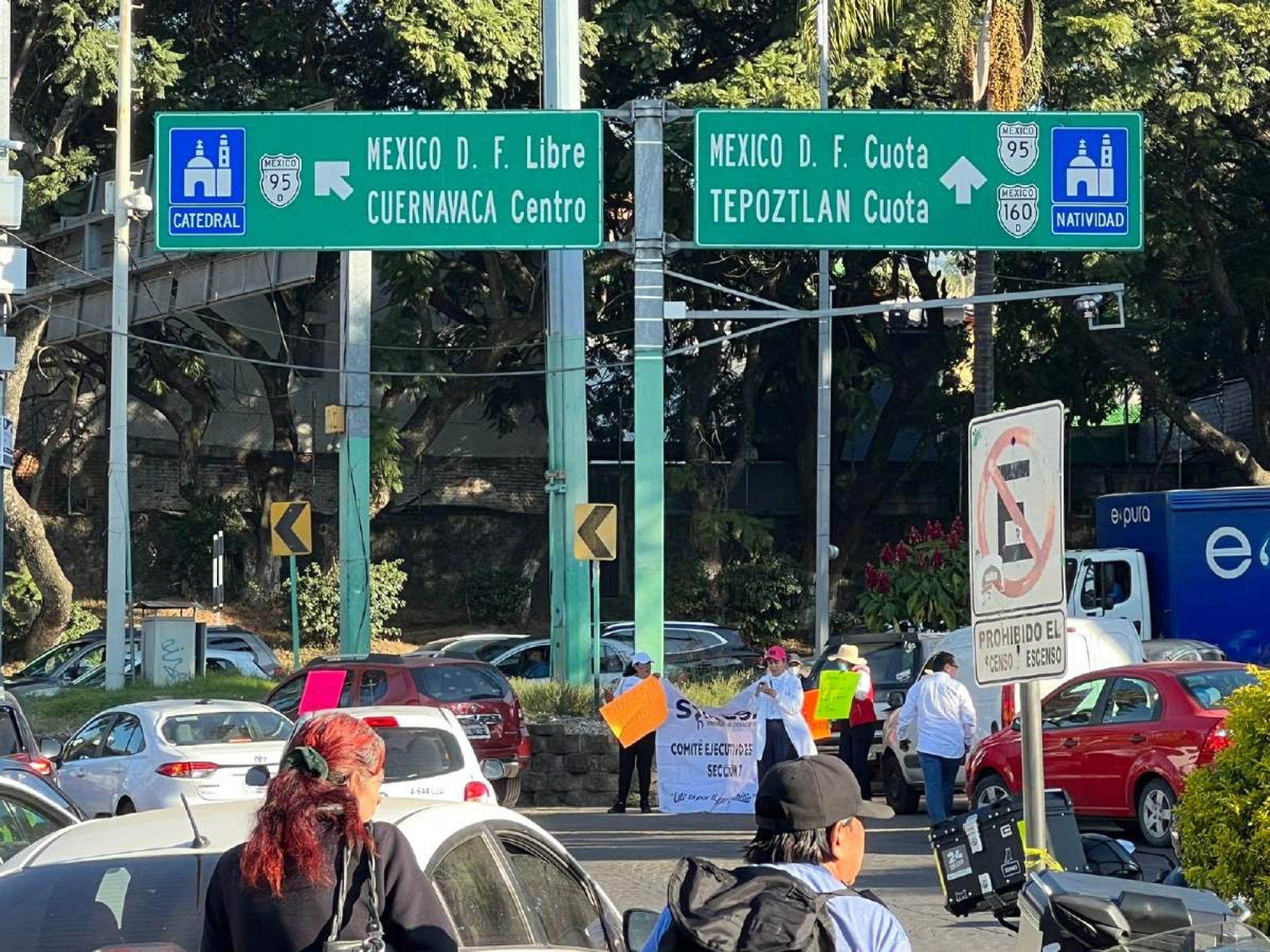Con protesta, sindicato de salud exige reconocimiento