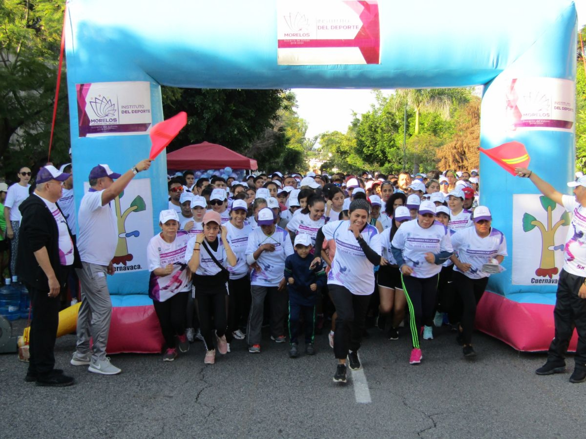 Corren por la salud