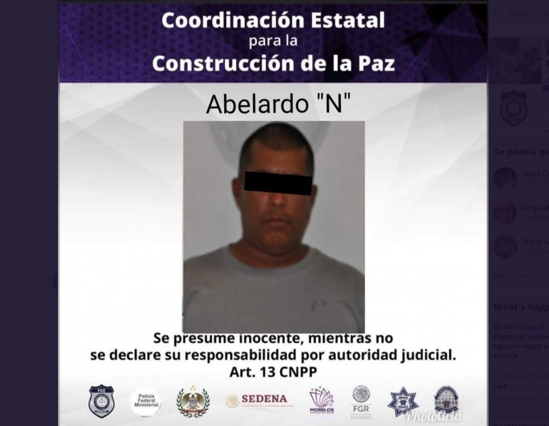 Arrestan a un hombre por violencia familiar