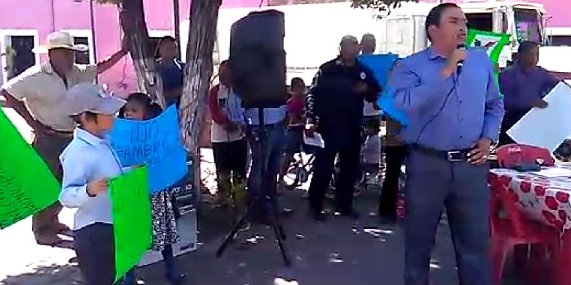 Protestan policías de Jonacatepec, por falta de pago del aguinaldo