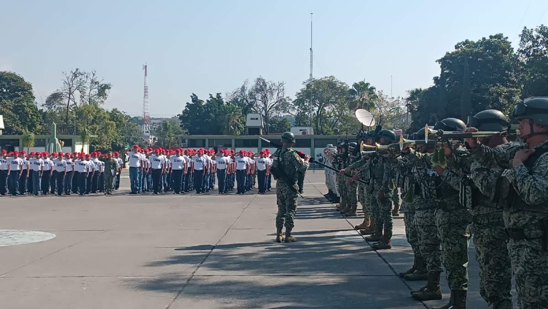 Inician Servicio Militar jóvenes de la clase 2006 en la región oriente