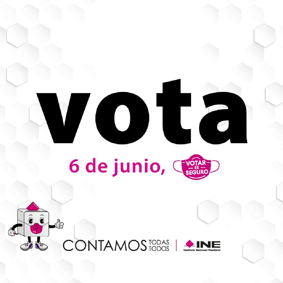 Jóvenes, mayoría en lista nominal de electores para el 6 de junio