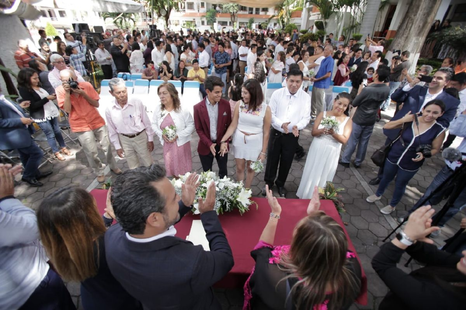 Encabeza alcalde ceremonia de boda colectiva 2019
