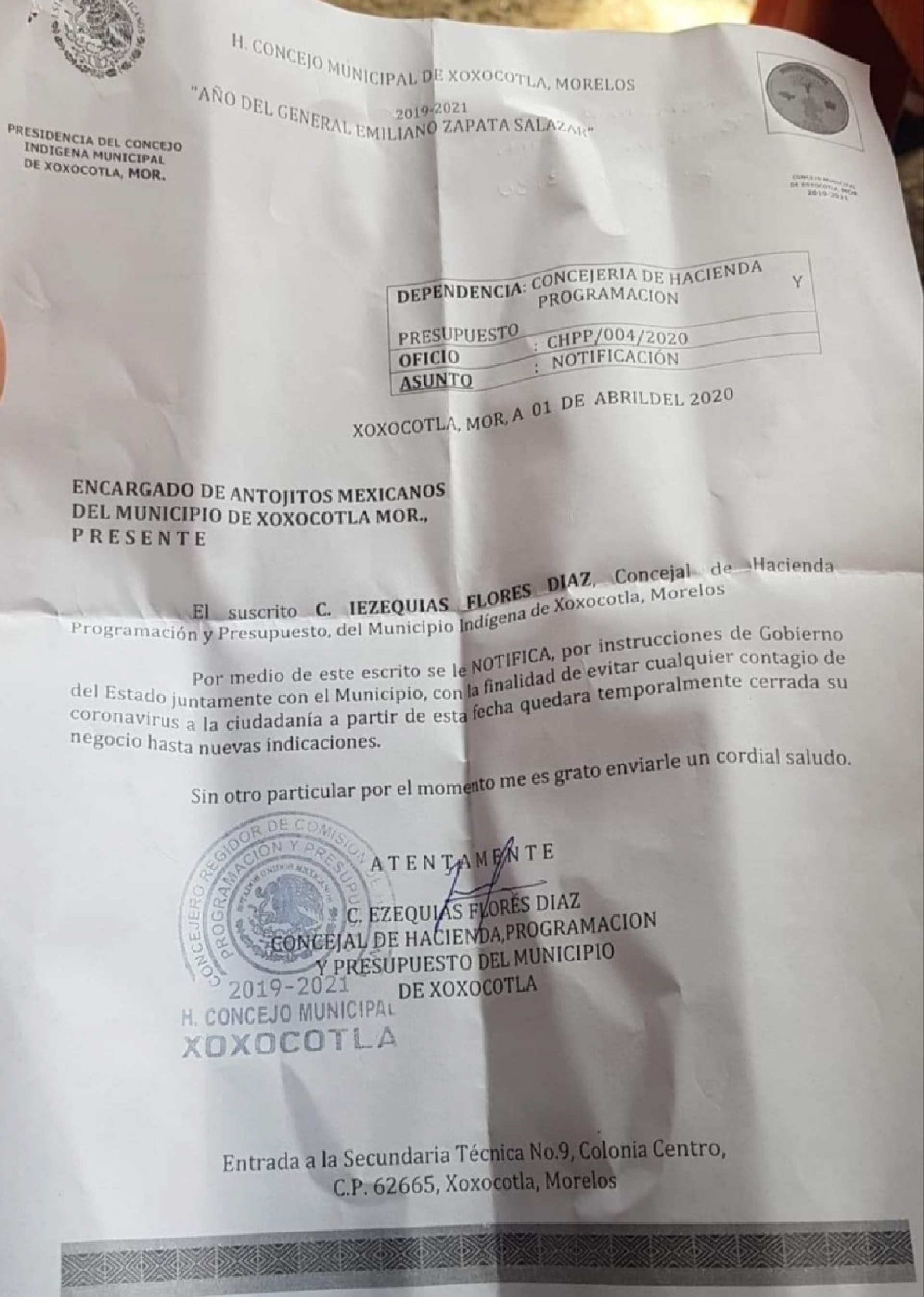 Rechazan trabajadores cierre de restaurante en Xoxocotla