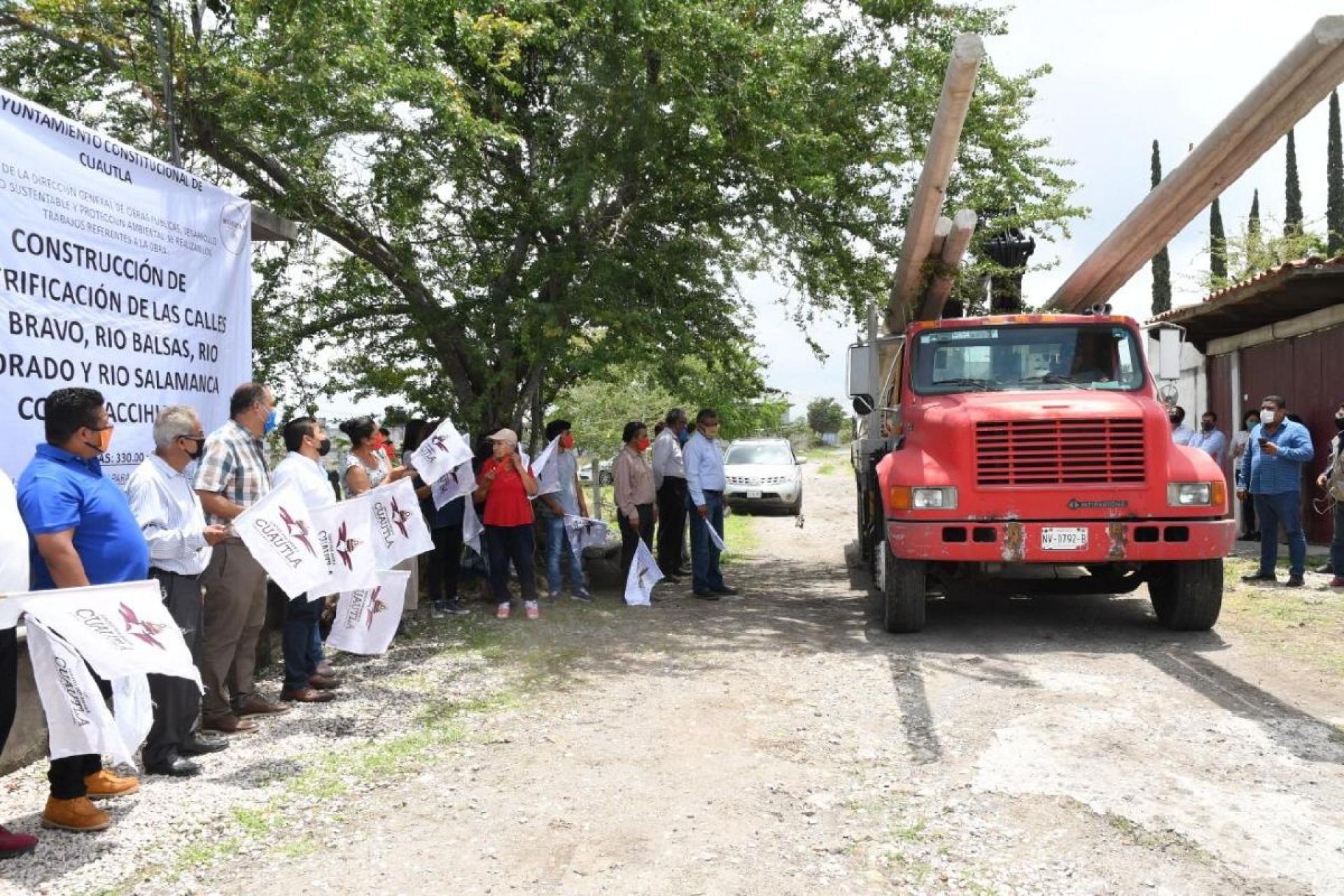 En marcha, cinco obras en tres colonias de Cuautla