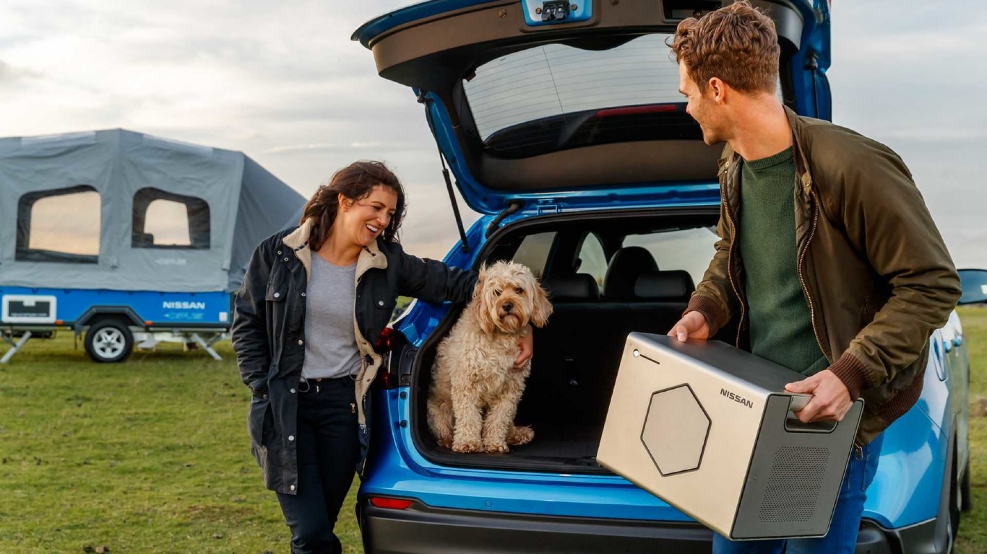Así es Nissan Roam, una fuente de energía basada en baterías recicladas del Leaf