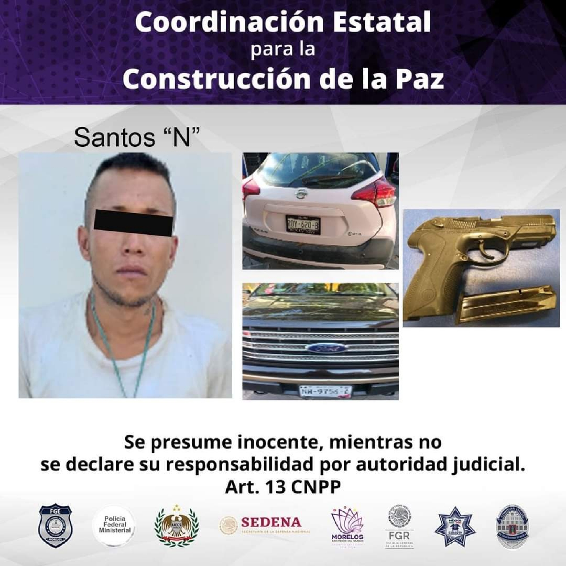 Reportan un detenido por ataque a helicóptero de la CES