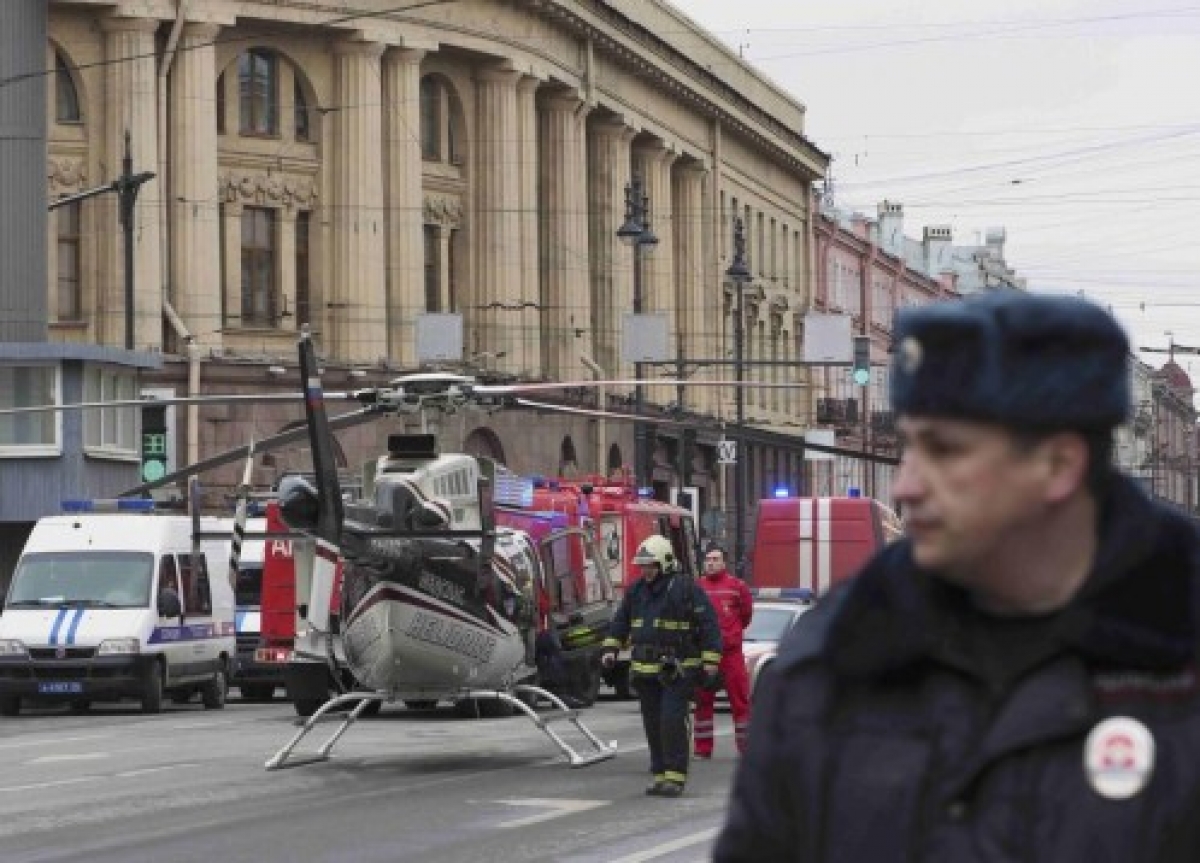 Desactivado un artefacto explosivo en otra estación de metro de San Petersburgo