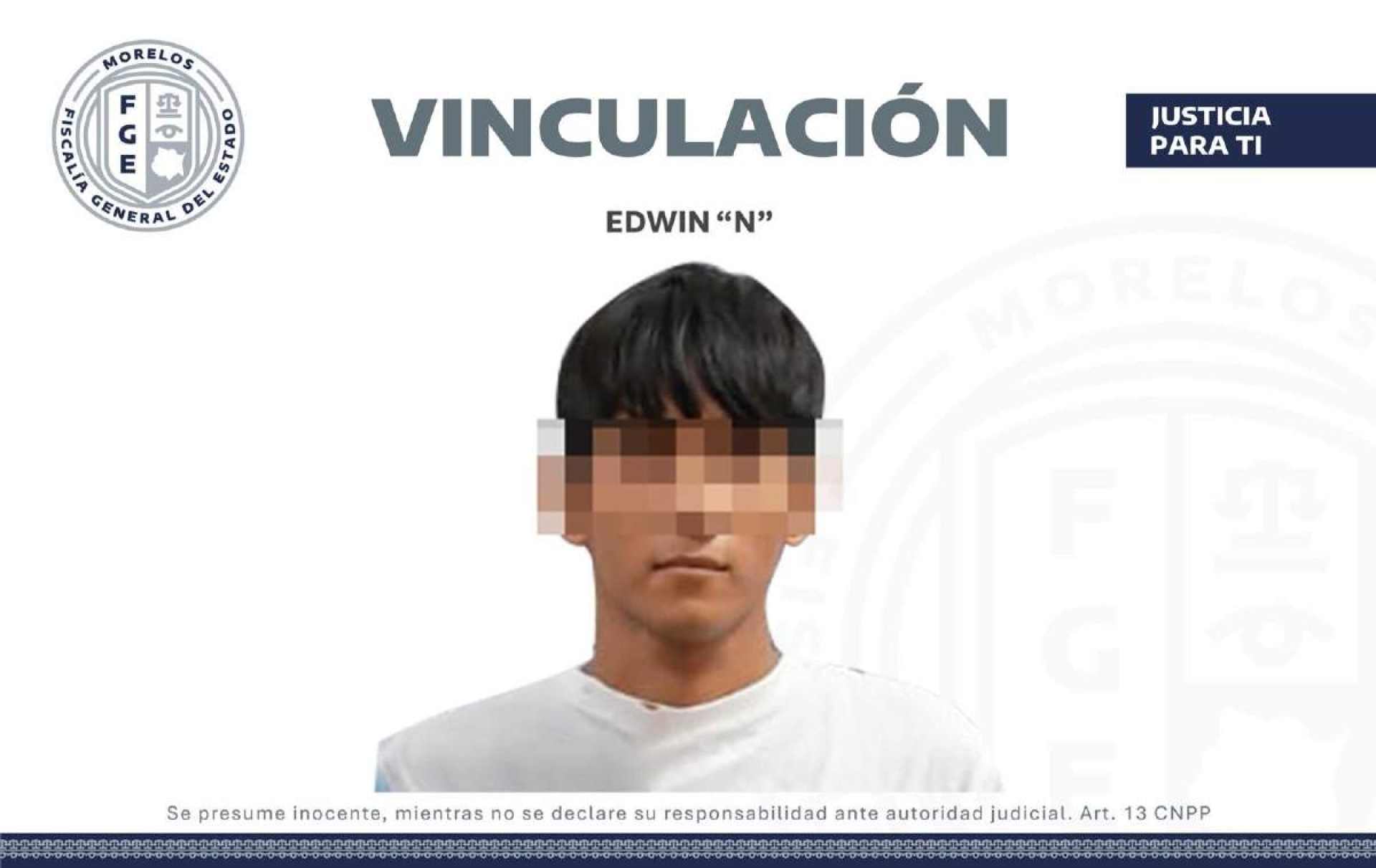 A proceso, joven acusado de homicidio