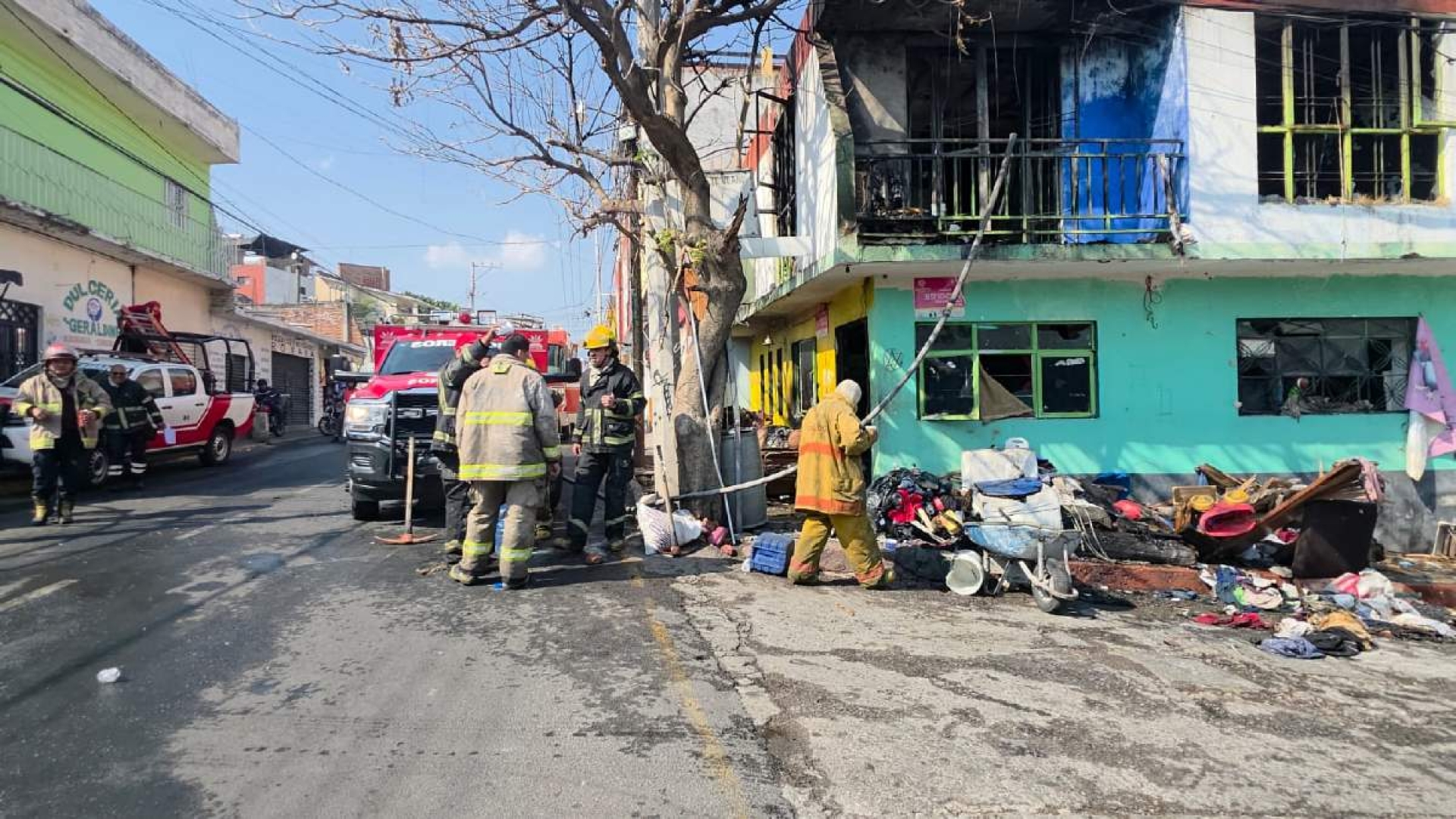 Se incendia una casa en Atlacomulco