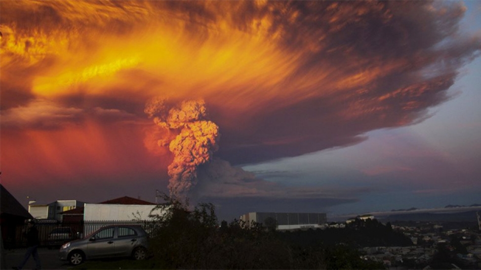 La impresionante erupción del volcán Calbuco (Galería)