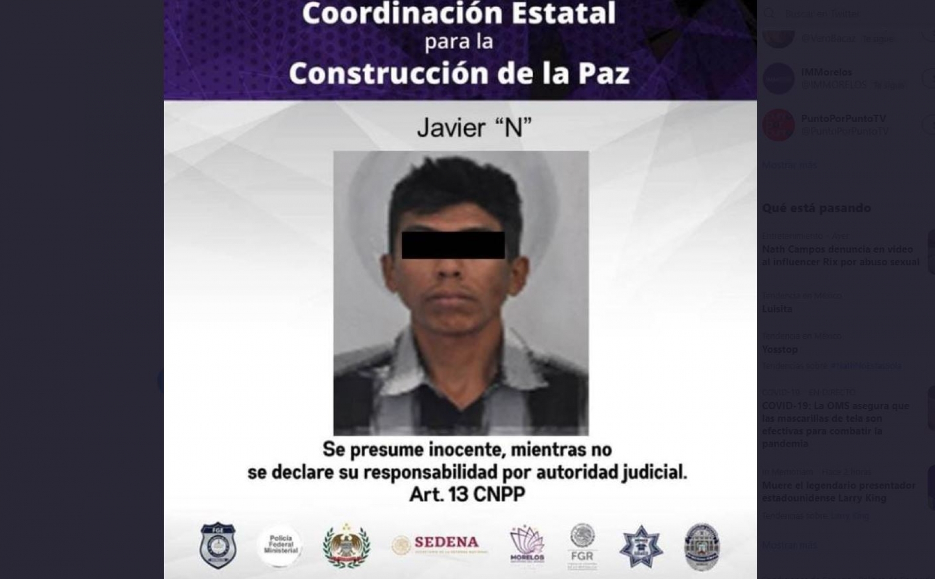 Golpeó y amenazó de muerte a su madre