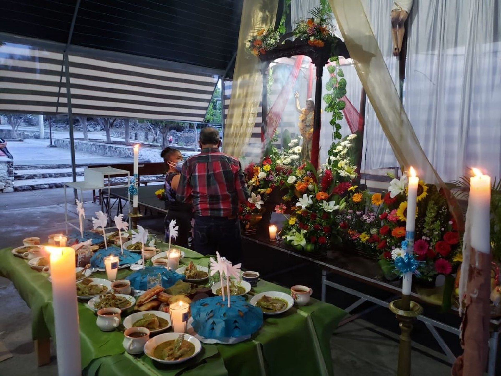 Este año no hubo fiesta en honor a san Juan Bautista en Coatetelco
