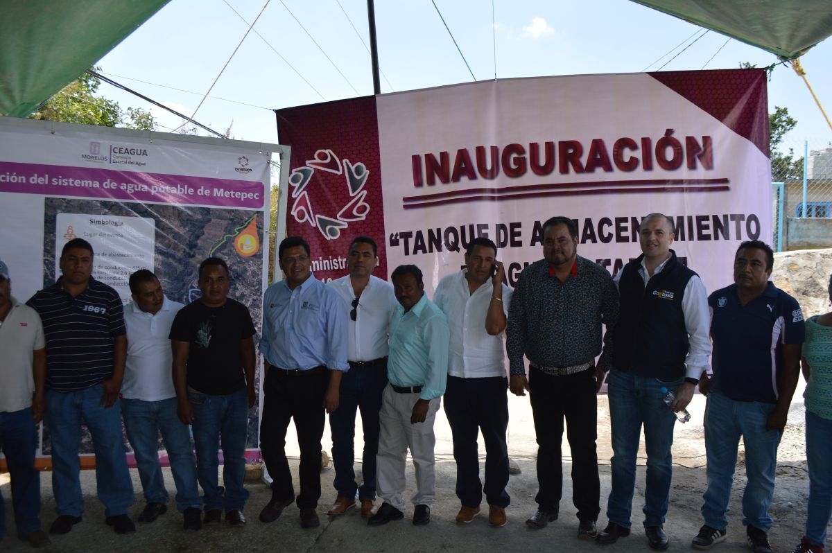 Cerca de tres mil ciudadanos de Metepec ya tienen agua potable