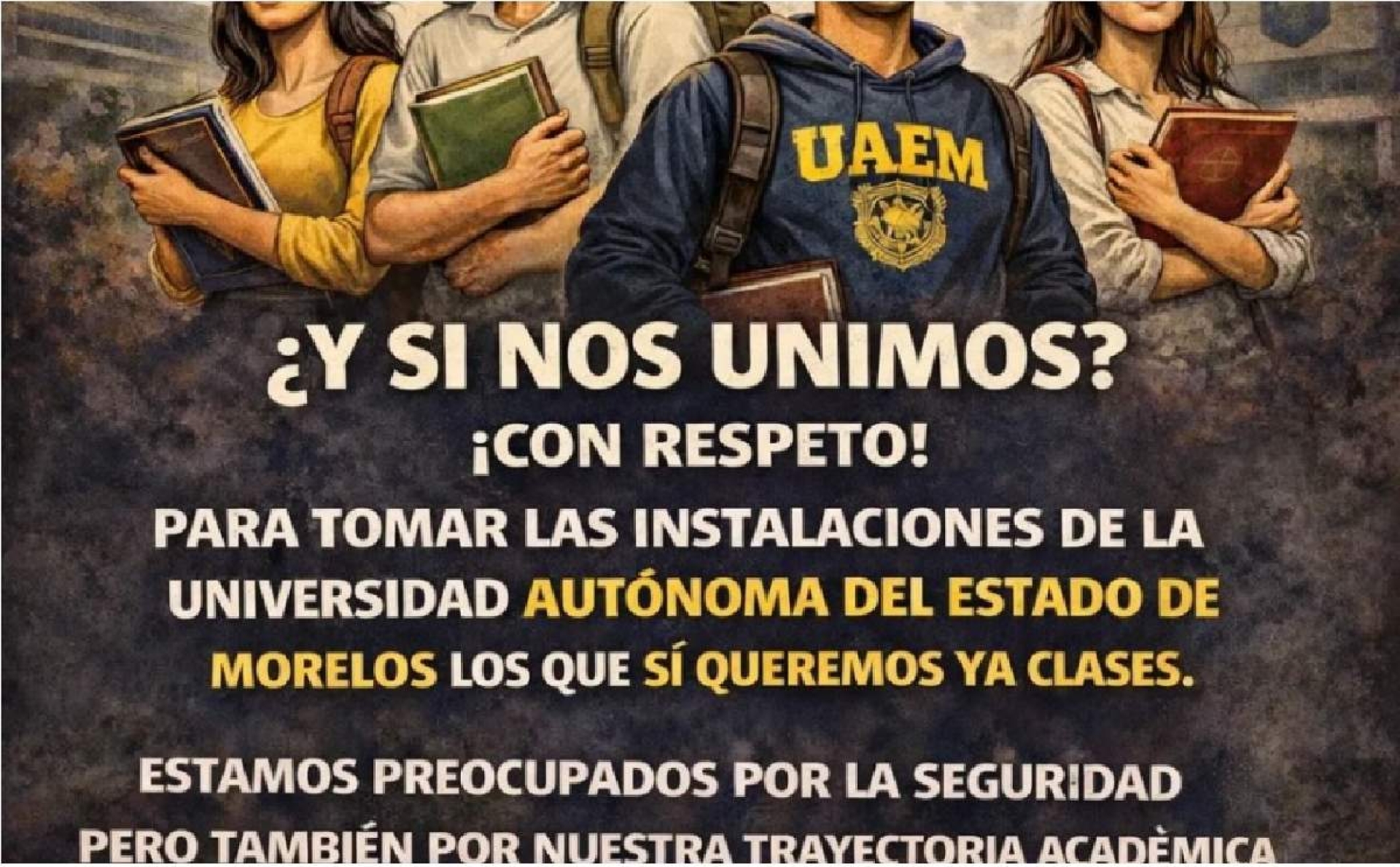 Provocación, llamado a recuperar instalaciones universitarias: Resistencia Estudiantil