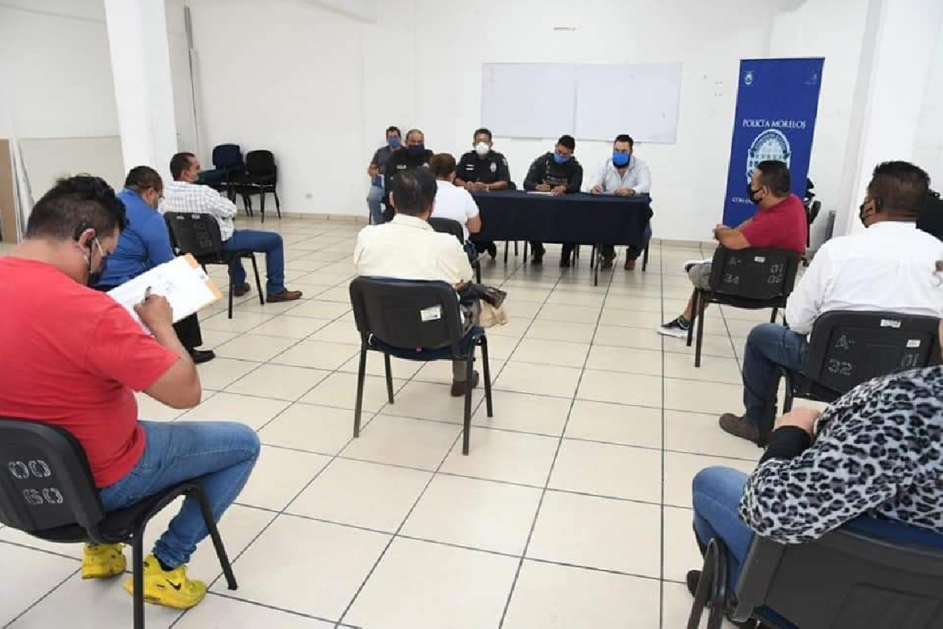 Pactan Policía de Cuautla y taxistas acciones de seguridad