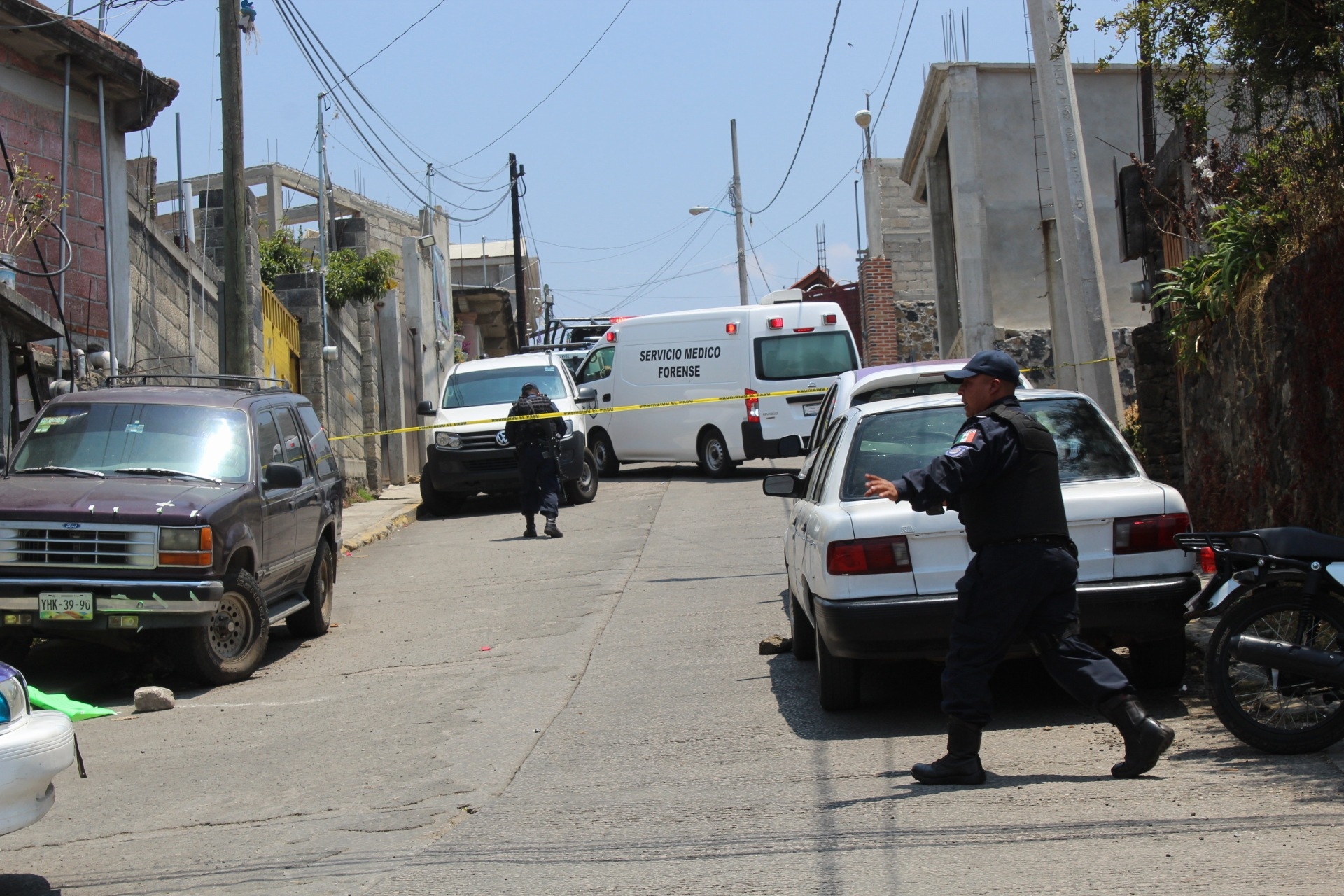 Asesinado a pocos metros de la presidencia municipal de Huitzilac