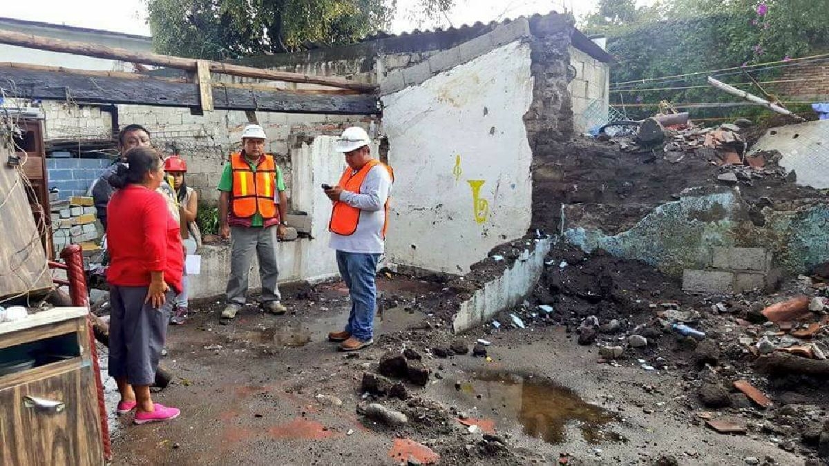 Avanza censo de daños en viviendas de Miacatlán