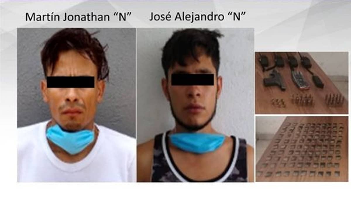 Transportaban droga y un arma en una camioneta