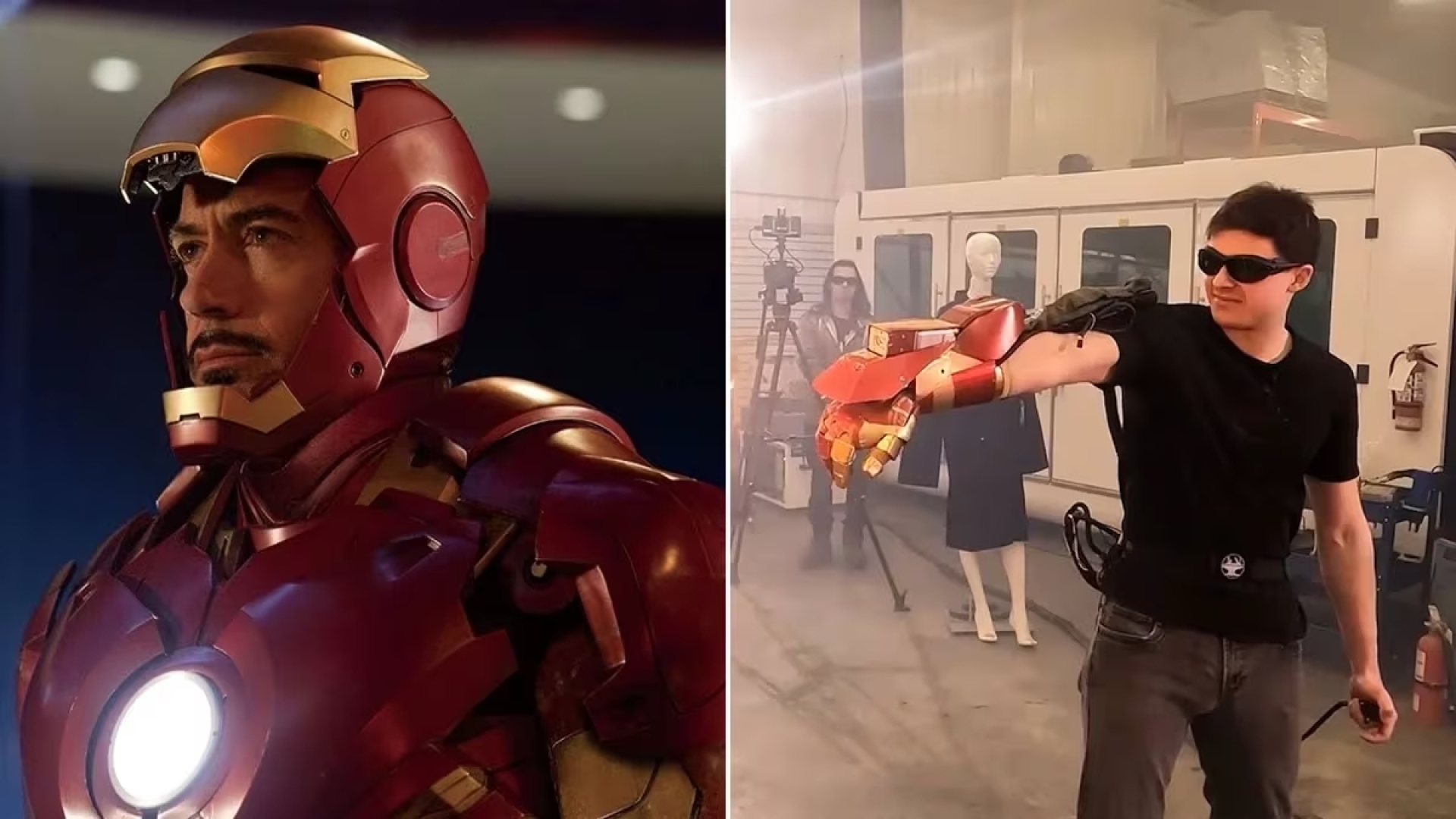 De la ficción a la realidad: Ingenieros recrean guantelete de 'Iron Man' y funciona a la perfección