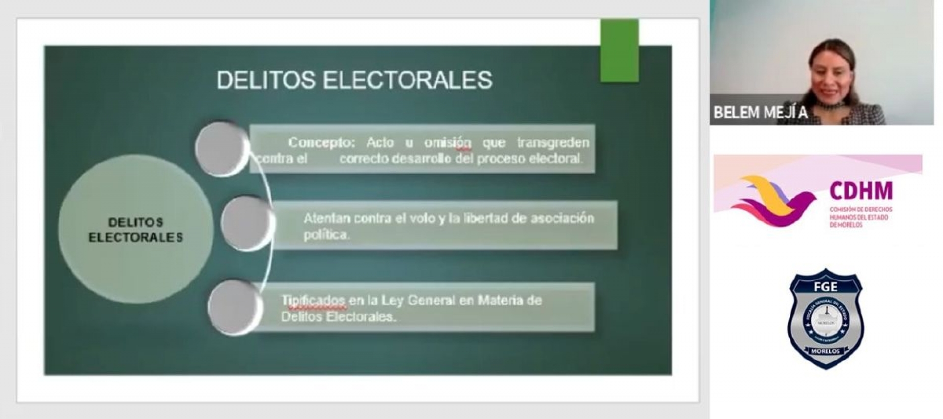 Exhorta fiscalía a denunciar posibles delitos electorales