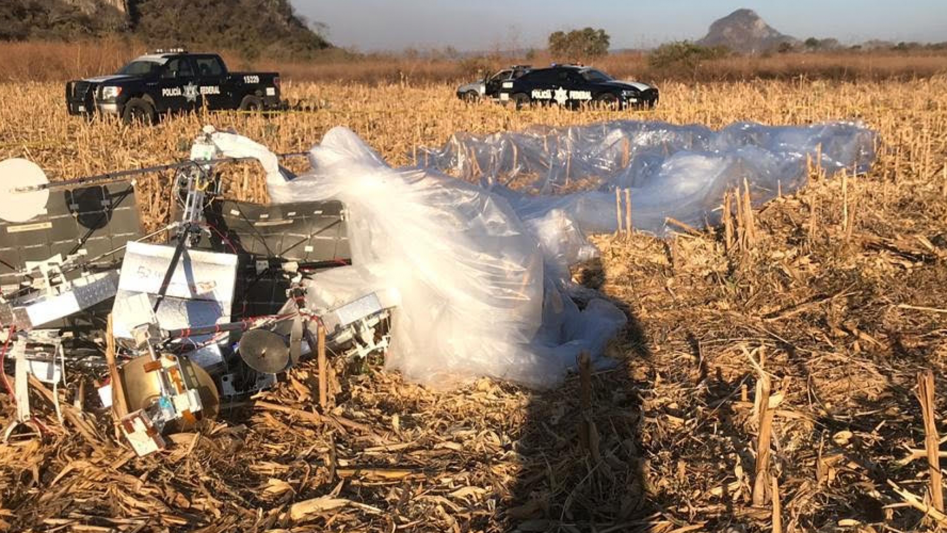 Globo de Google para internet cae en Jonacatepec, Morelos