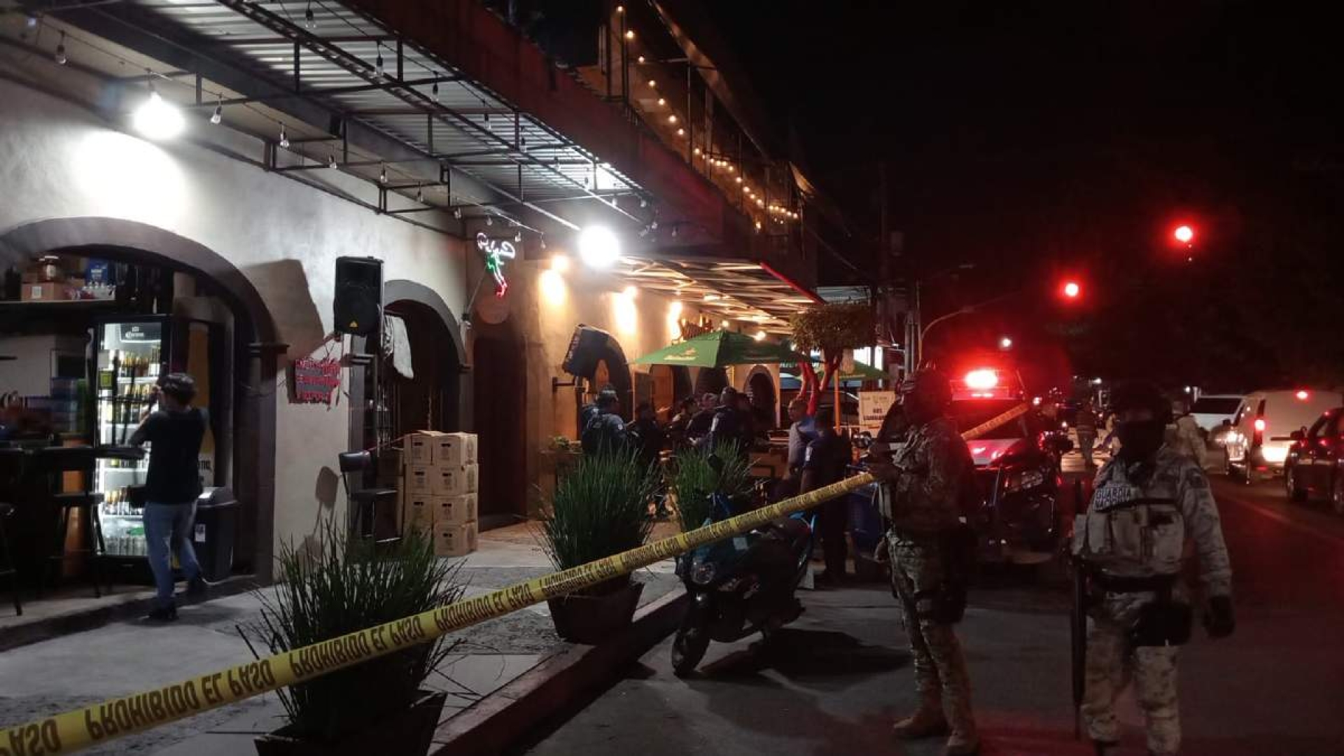 Ataque en bar deja un muerto y un herido