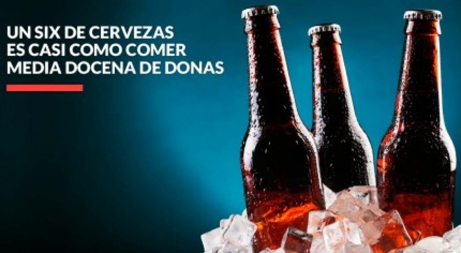 Un six de Cervezas es casi como comer media docena de donas