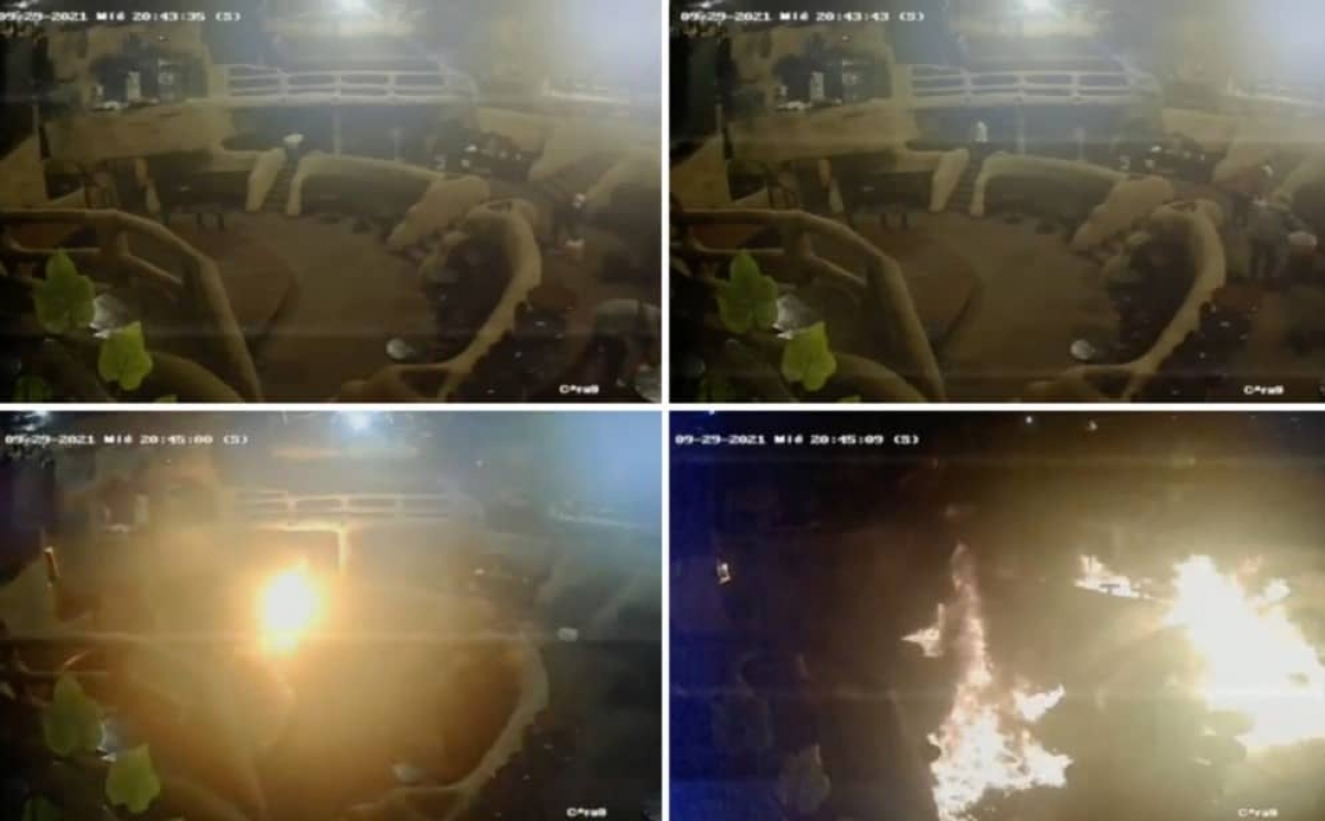 Difunden video de sujetos prendiendo fuego al Baby’O en Acapulco