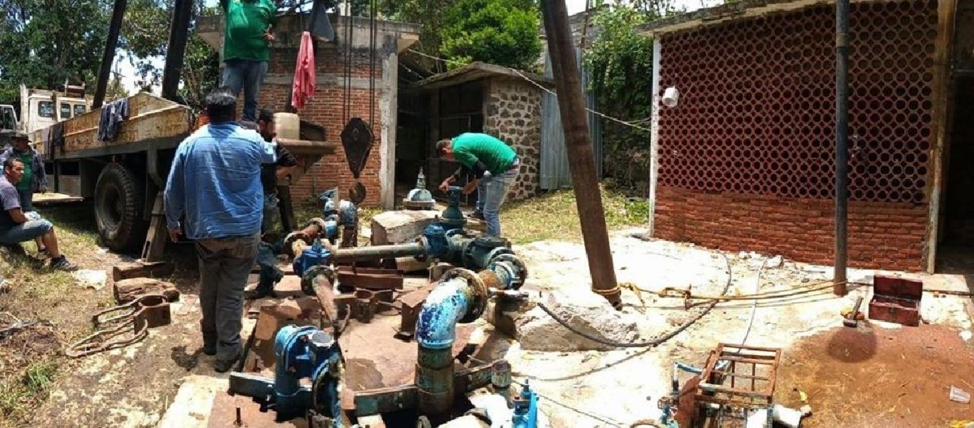 Reactivan el pozo Jardines de Ahuatepec