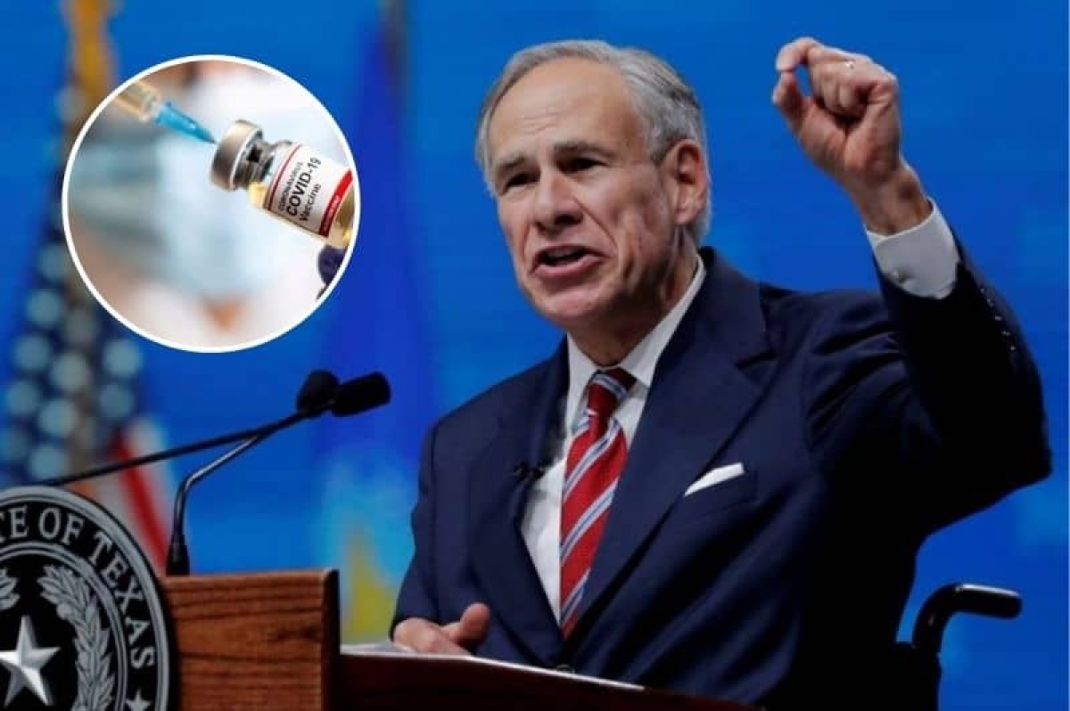Gobernador de Texas prohíbe mandato que hace obligatoria la vacunación