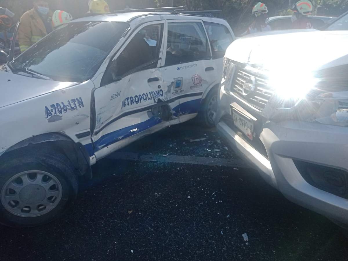 Enésima carambola en el Paso Exprés; hay dos lesionados