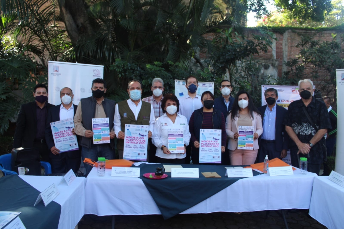 Impulsan campaña 'Adiós a los plásticos de un solo uso' para conservar la Ecozona