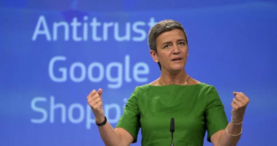 La UE impone una multa récord a Google por manipular los resultados de búsquedas a su favor
