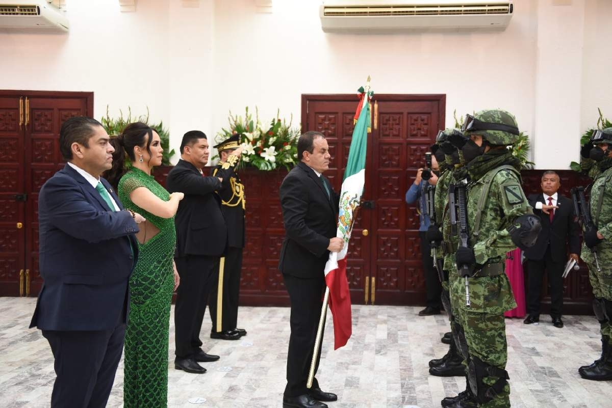 El jueves, Cuauhtémoc Blanco realizó el Grito de Independencia