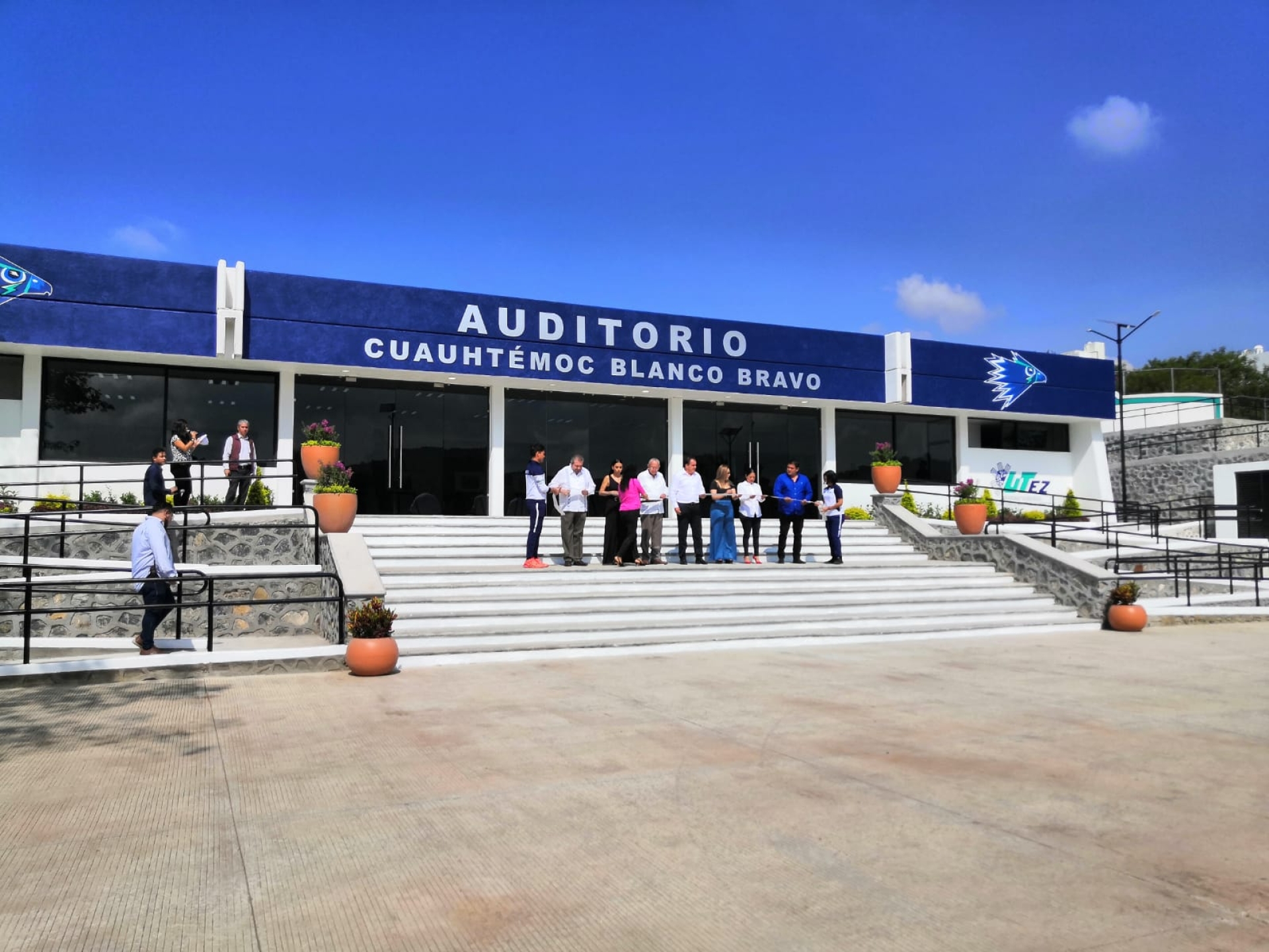 Inaugura gobernador gimnasio auditorio 'Cuauhtémoc Blanco Bravo' en la UTEZ