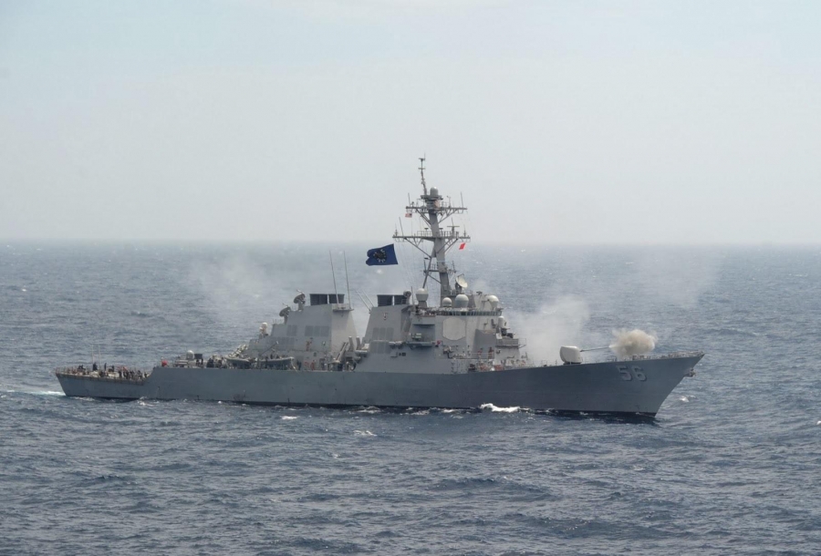 China condena presencia de buque de EU en territorios en disputa