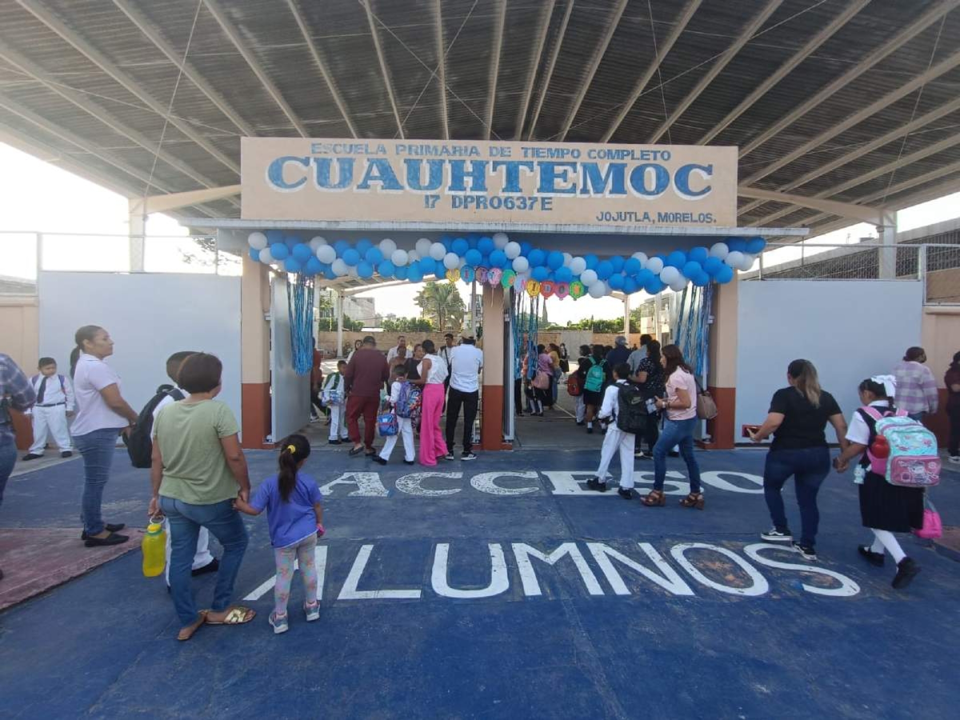 Con optimismo, inicia el ciclo escolar en Jojutla