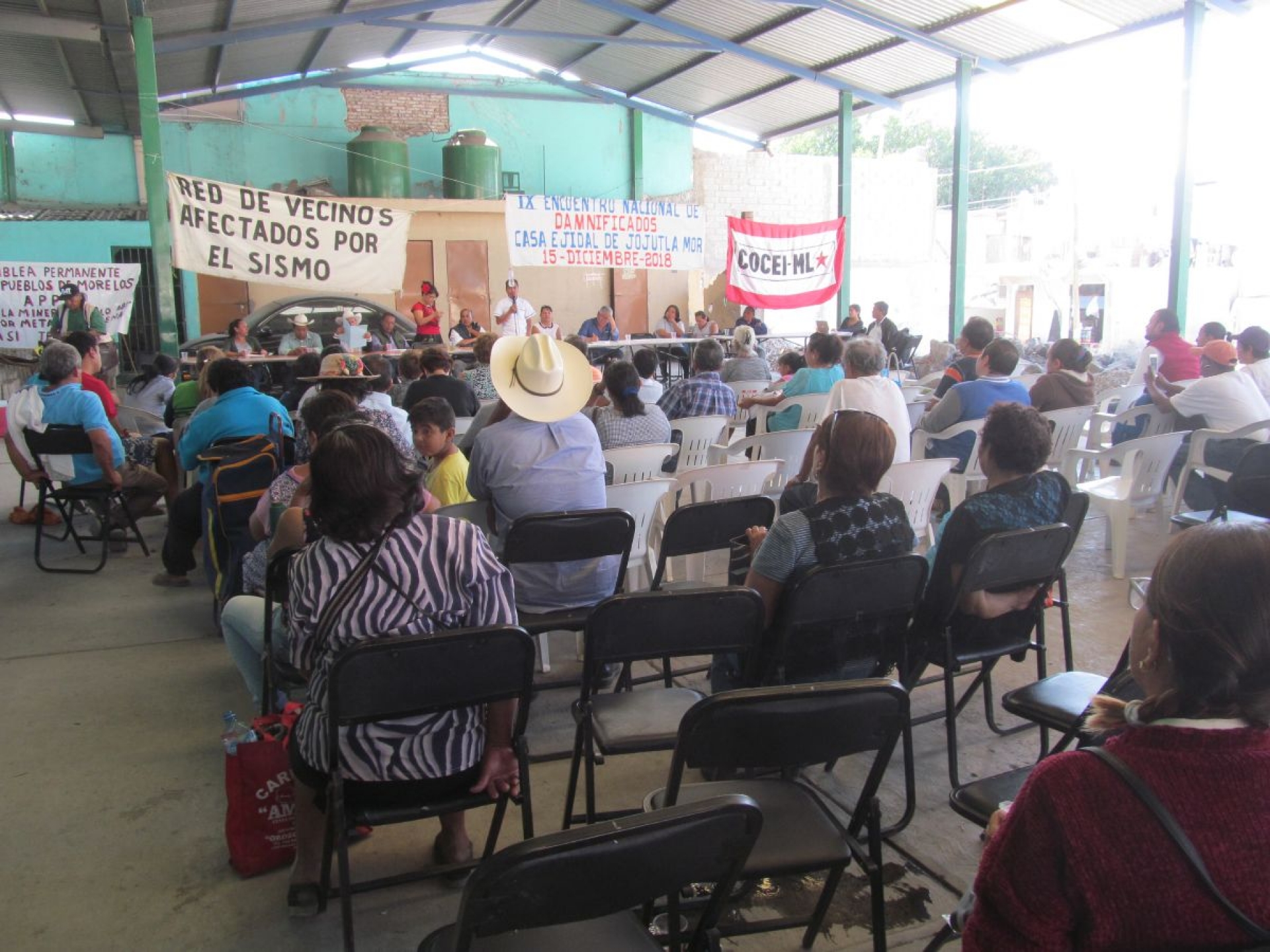 Crearán red de damnificados de la región sur